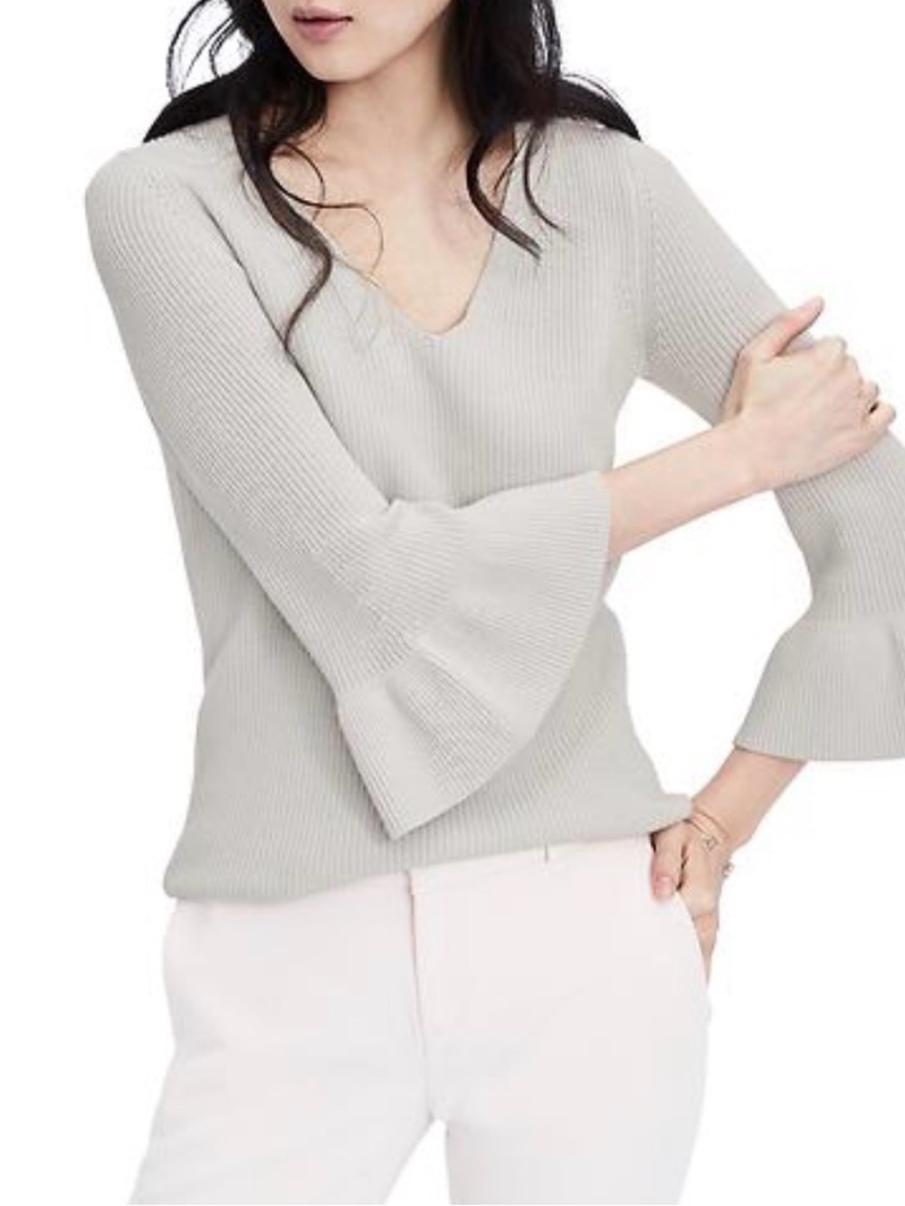 Banana Republic flare sleeve sweater